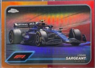 Logan Sargeant [Orange Red Refractor] #92