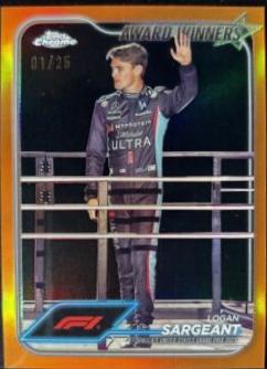 Logan Sargeant [Orange Refractor] #186