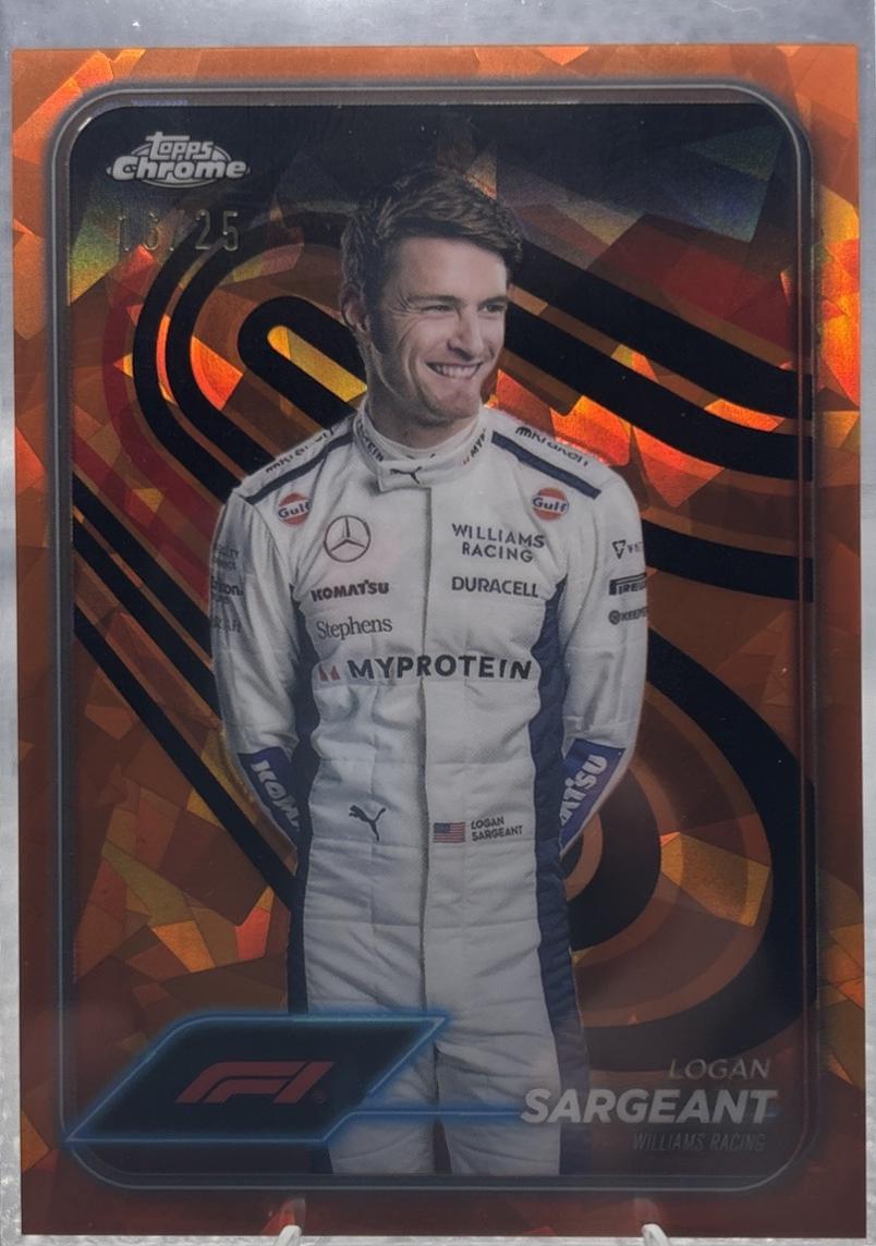 Logan Sargeant [Orange Refractor] #20