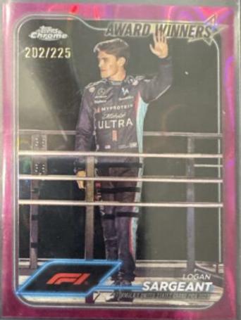 Logan Sargeant [Pink Refractor] #186