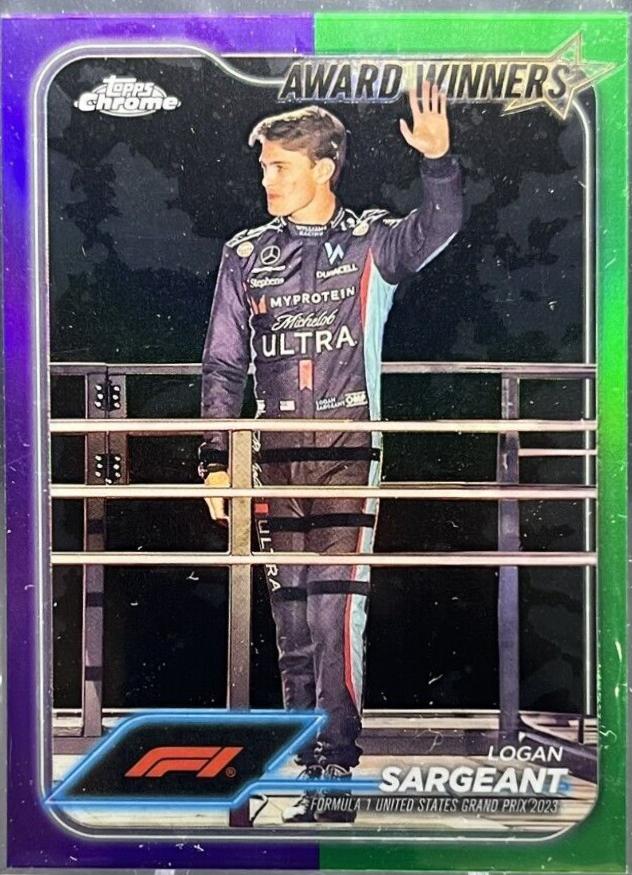 Logan Sargeant [Purple Green Refractor] #186