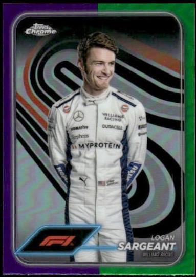 Logan Sargeant [Purple Green Refractor] #20