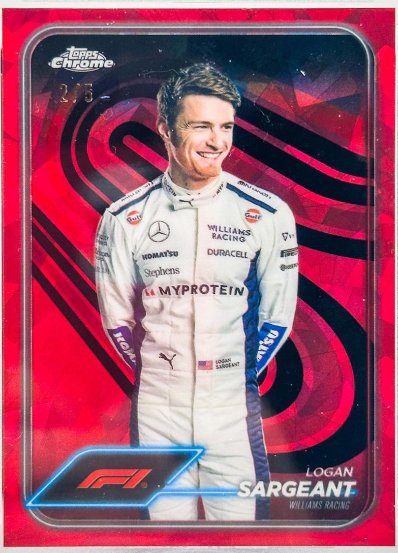 Logan Sargeant [Red Refractor] #20