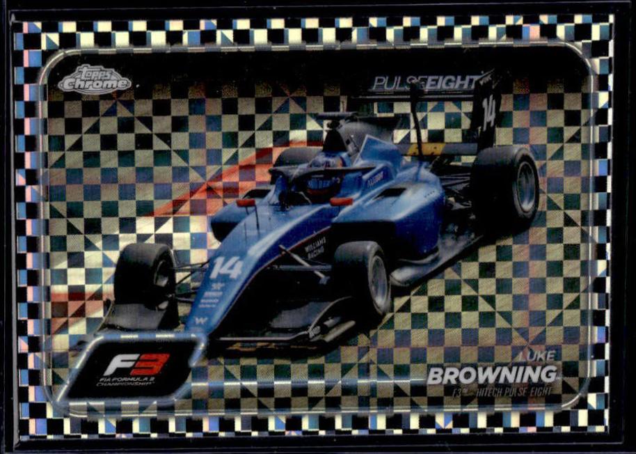 Luke Browning [Checker Flag Refractor] #127