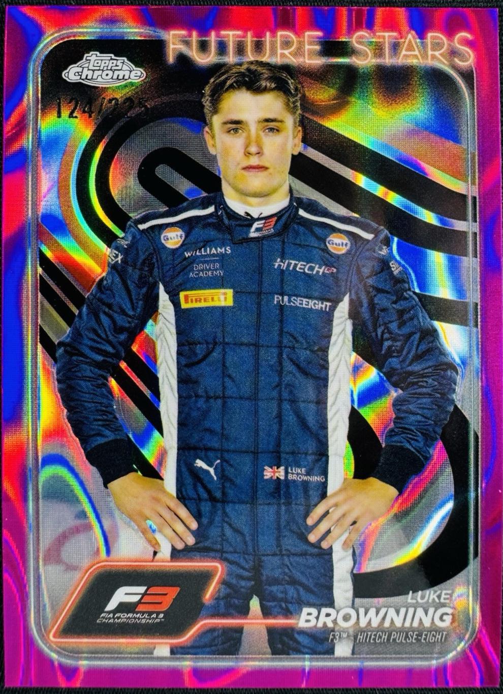 Luke Browning [Fuchsia Lava Refractor] #55