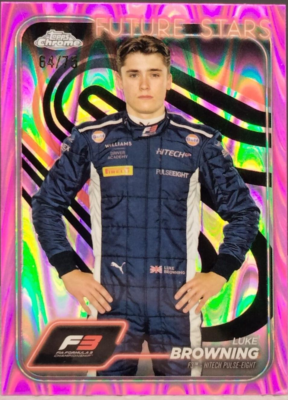 Luke Browning [Pink RayWave Refractor] #55