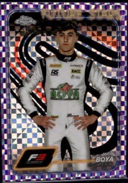 Mari Boya [Checker Flag Purple Refractor] #54
