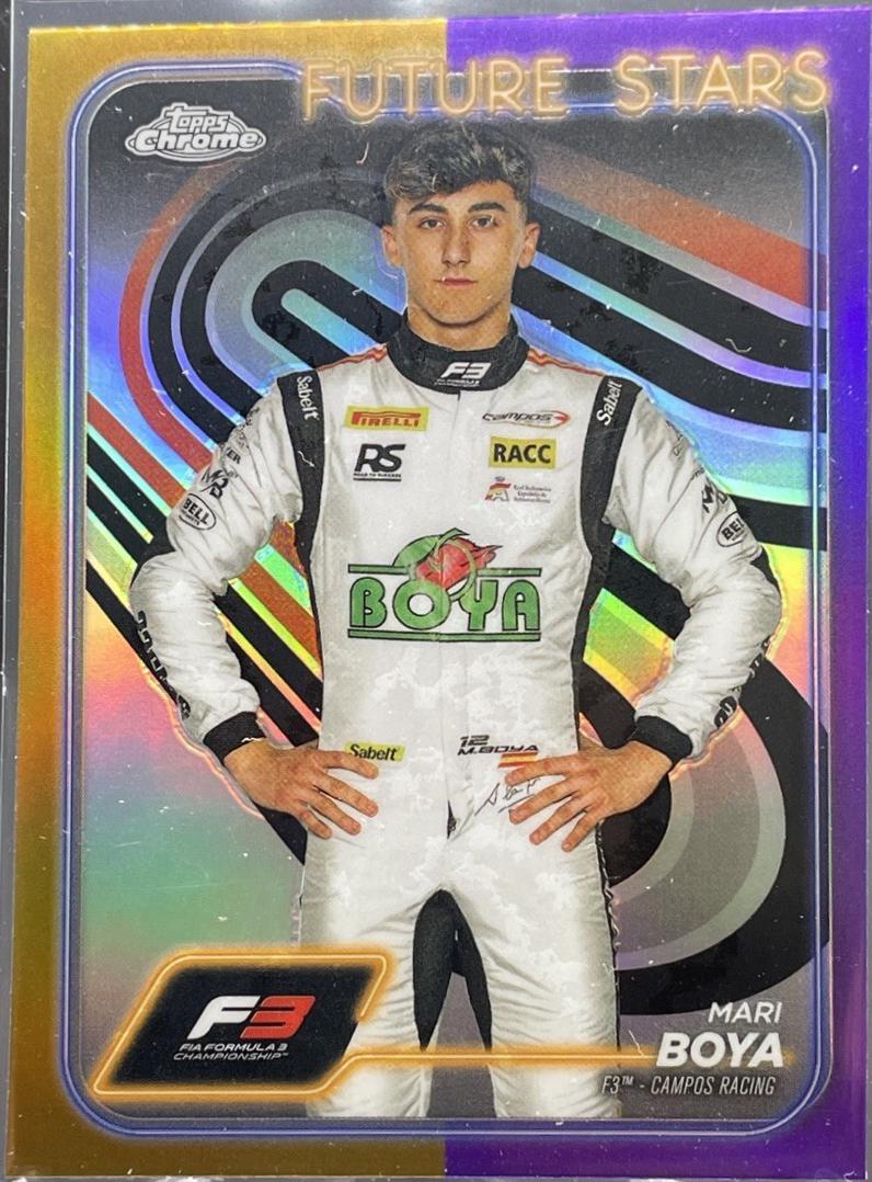 Mari Boya [Gold Purple Refractor] #54