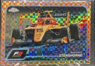Martinius Stenshorne [Checker Flag Orange Refractor] #128