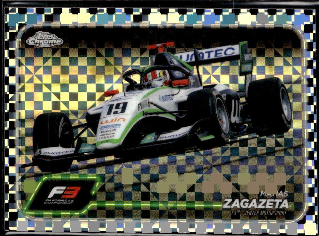 Matias Zagazeta [Checker Flag Refractor] #132