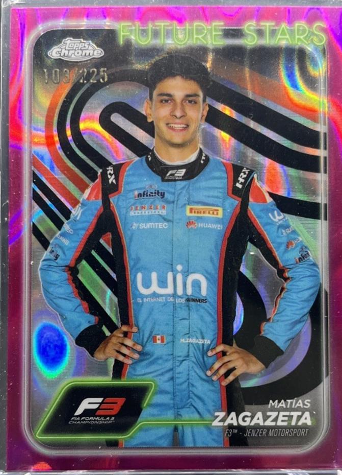 Matias Zagazeta [Fuchsia Lava Refractor] #60