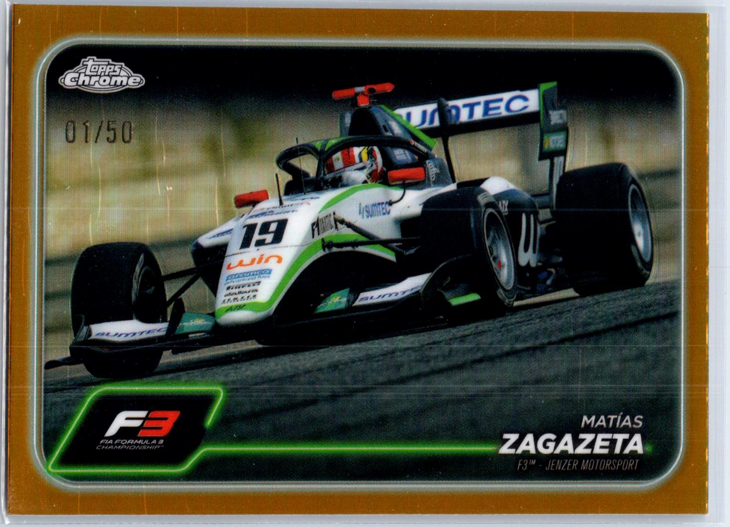Matias Zagazeta [Gold Refractor] #132