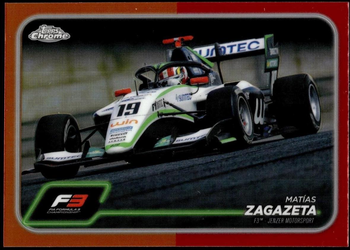 Matias Zagazeta [Orange Red Refractor] #132