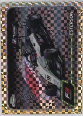 Max Esterson [Checker Flag Gold Refractor] #131