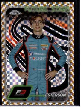 Max Esterson [Checker Flag Gold Refractor] #59