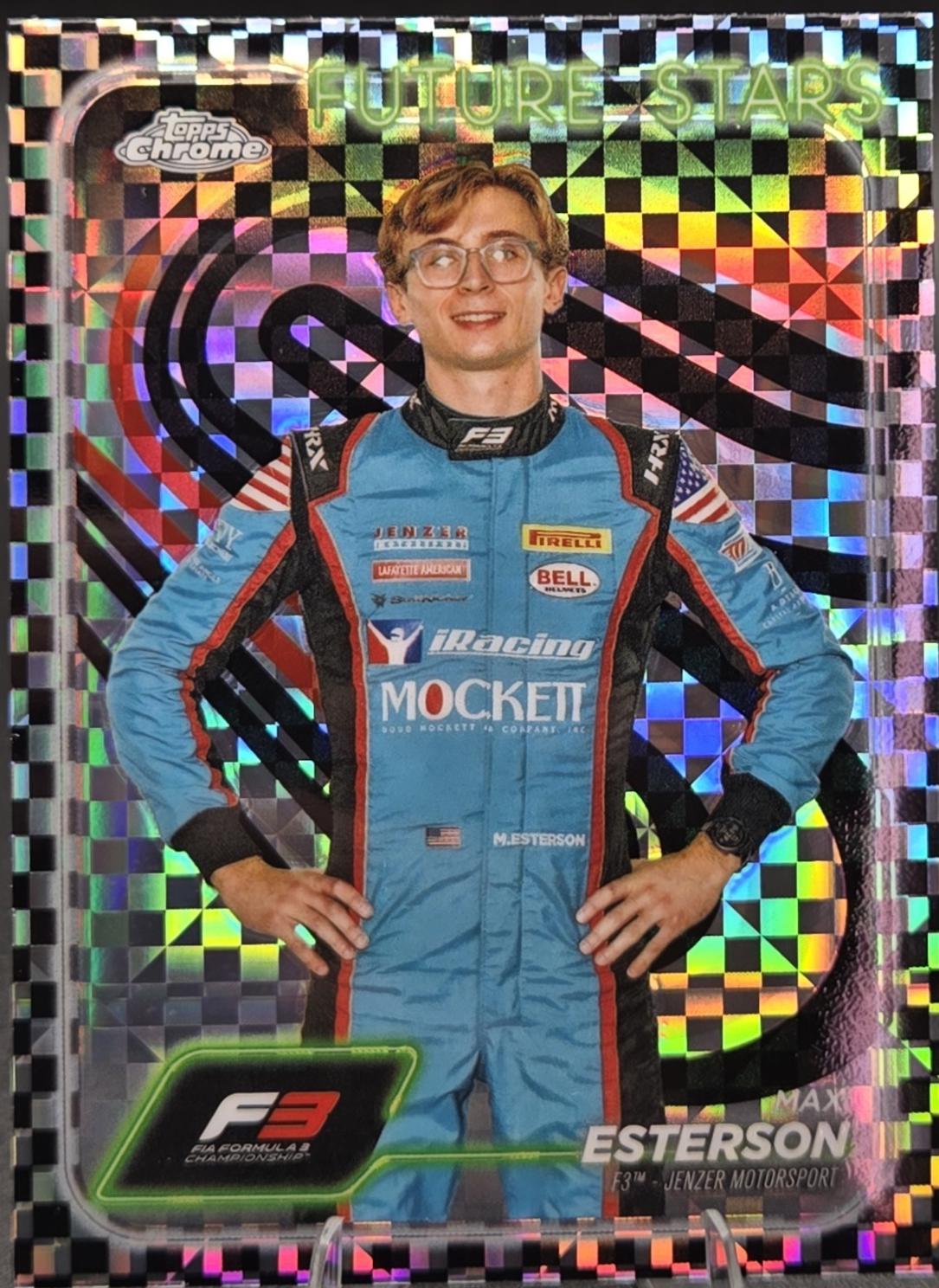 Max Esterson [Checker Flag Refractor] #59