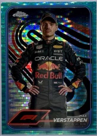 Max Verstappen [Aqua Sonar Refractor] #1