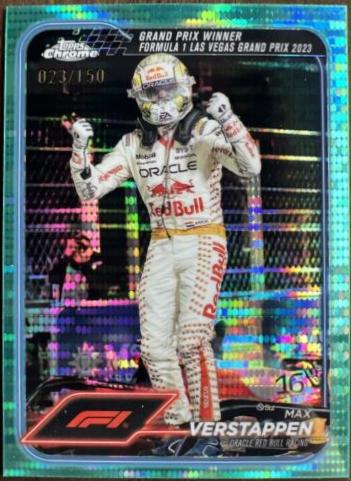 Max Verstappen [Aqua Sonar Refractor] #145
