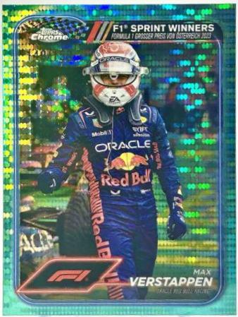 Max Verstappen [Aqua Sonar Refractor] #149
