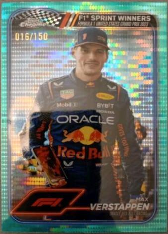 Max Verstappen [Aqua Sonar Refractor] #152