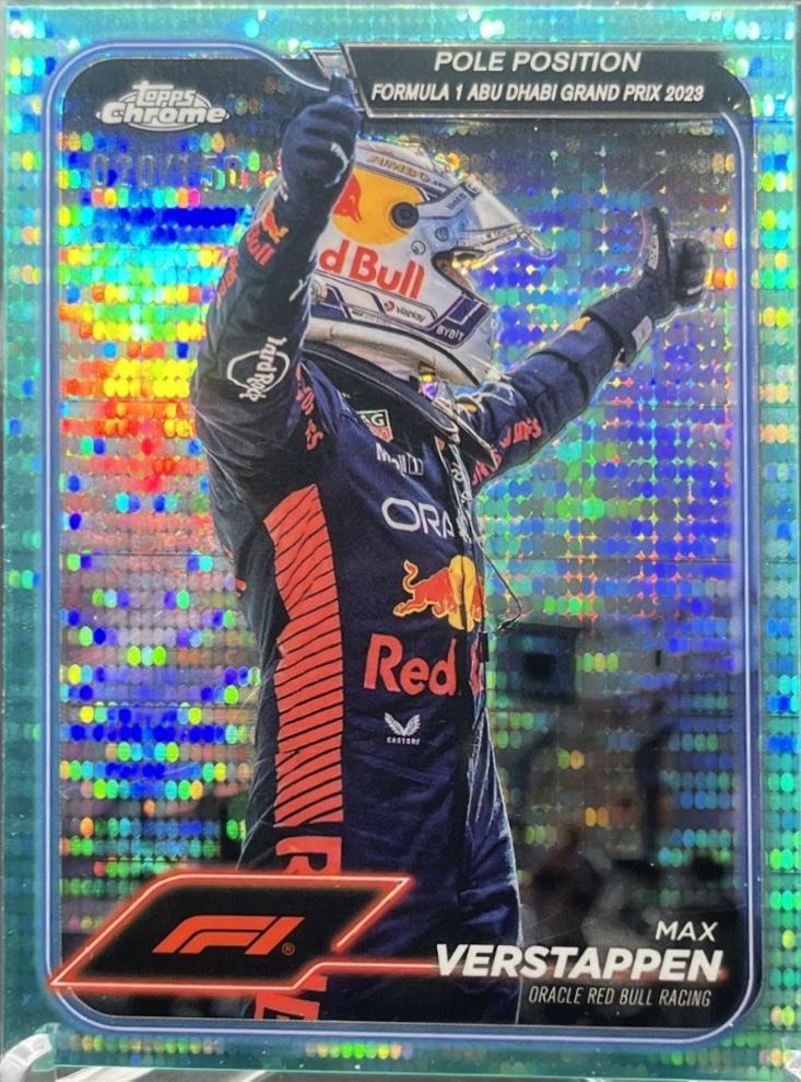 Max Verstappen [Aqua Sonar Refractor] #154