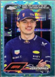 Max Verstappen [Aqua Sonar Refractor] #160