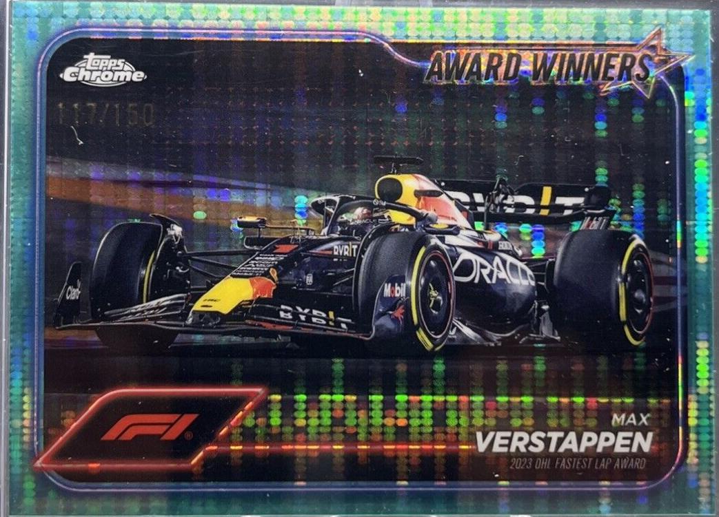 Max Verstappen [Aqua Sonar Refractor] #182