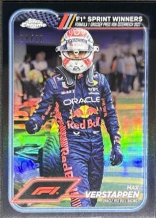 Max Verstappen [Black Refractor] #149