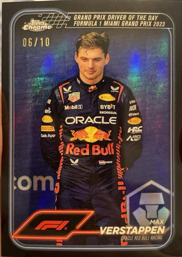 Max Verstappen [Black Refractor] #163