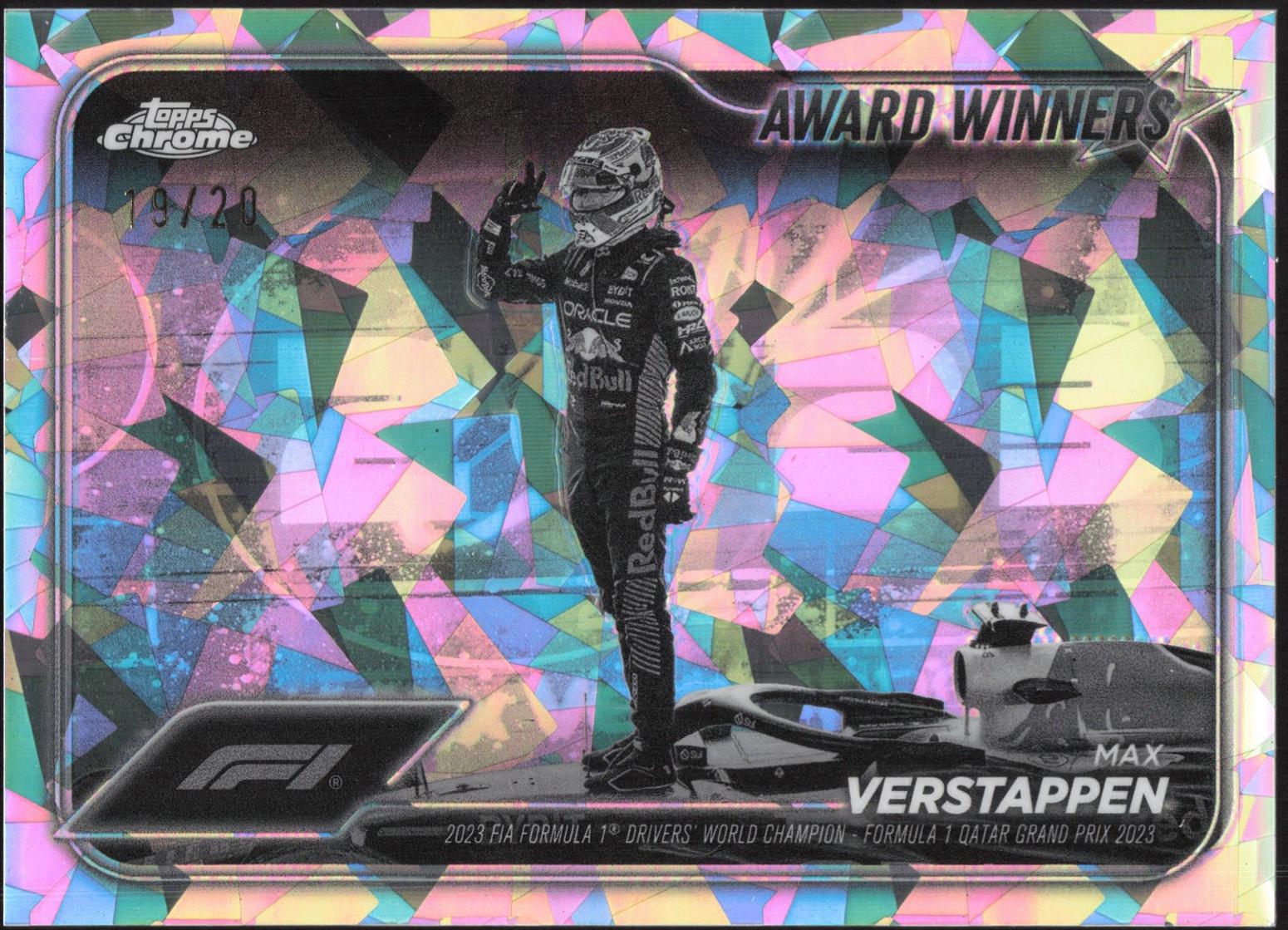 Max Verstappen [Black White Sapphire] #183