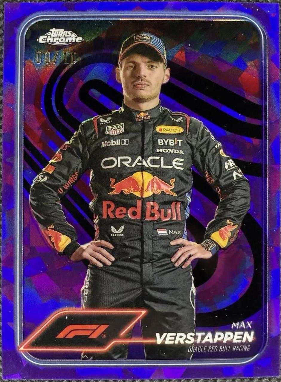 Max Verstappen [Blue Purple Refractor] #1
