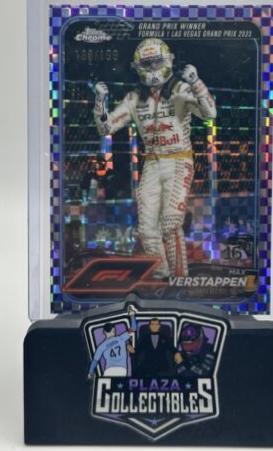 Max Verstappen [Checker Flag Purple Refractor] #145