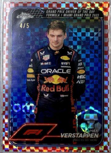 Max Verstappen [Checker Flag Red Refractor] #163