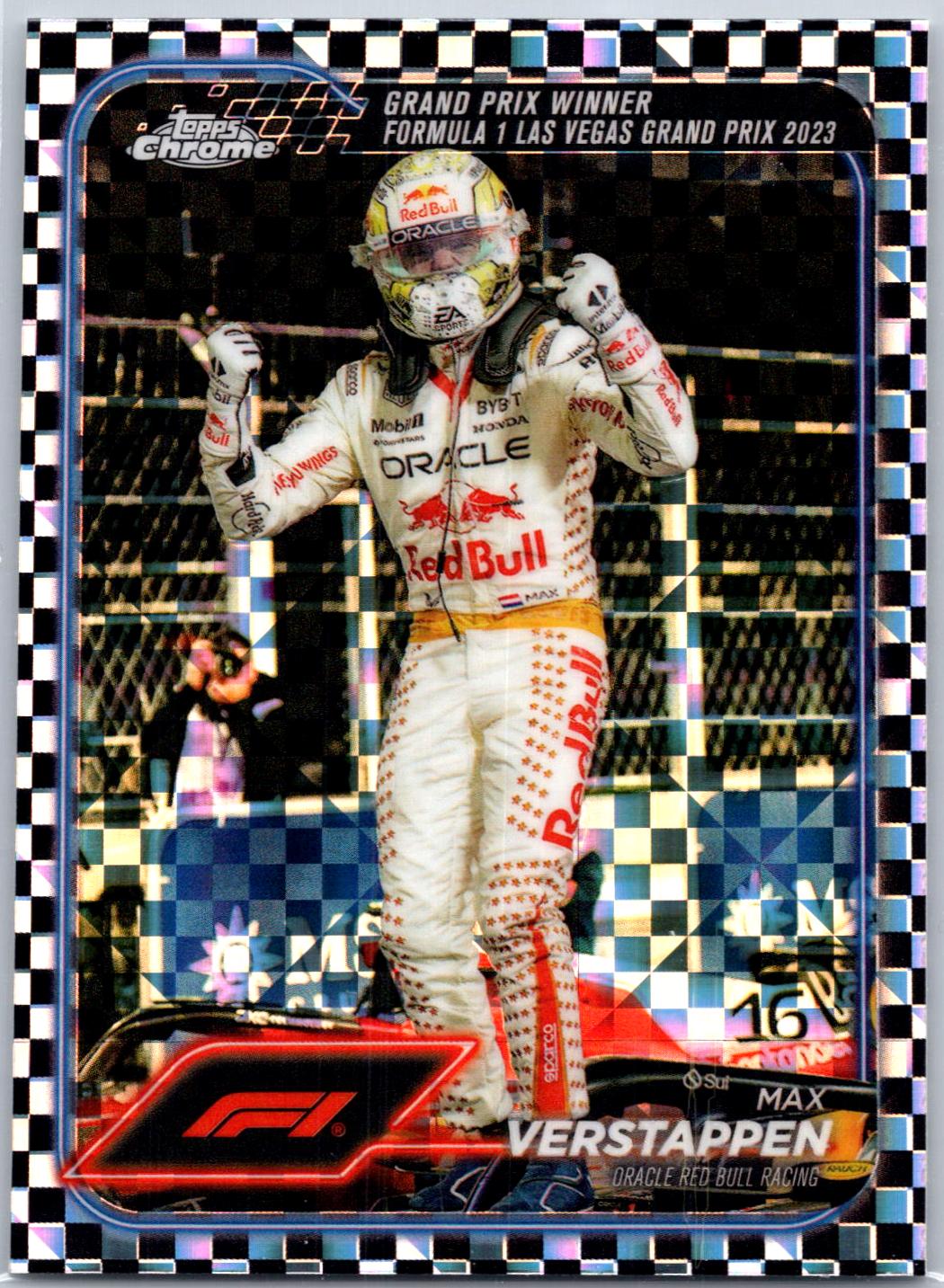 Max Verstappen [Checker Flag Refractor] #145