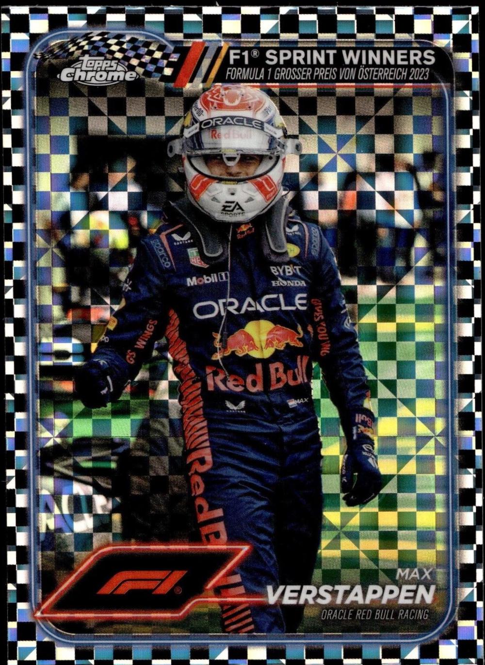 Max Verstappen [Checker Flag Refractor] #149