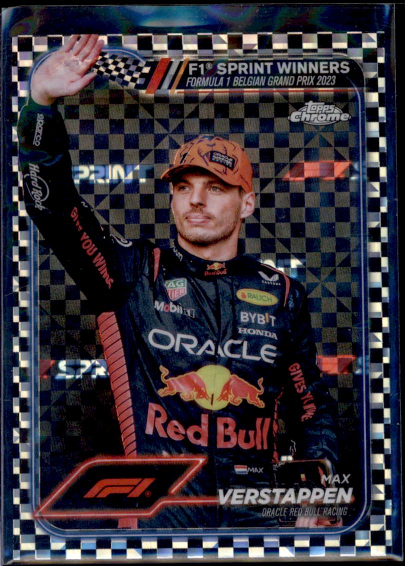 Max Verstappen [Checker Flag Refractor] #150