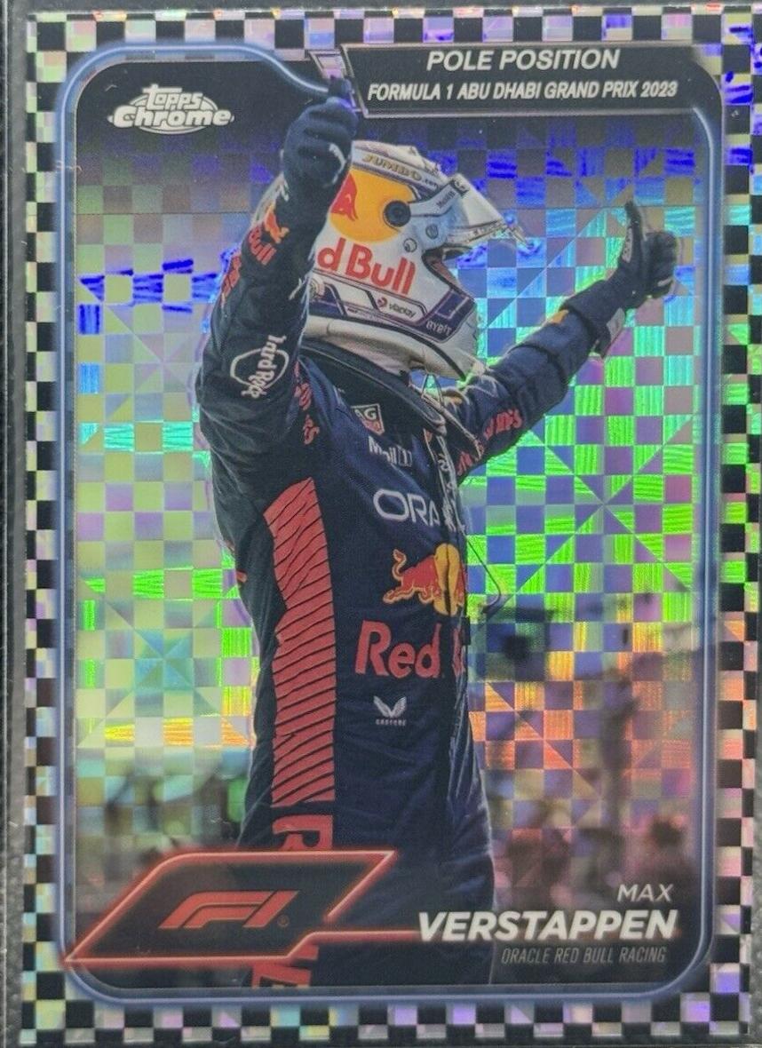Max Verstappen [Checker Flag Refractor] #154