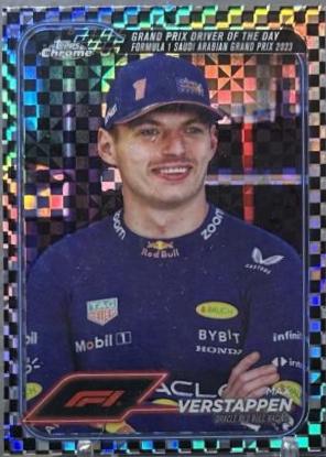Max Verstappen [Checker Flag Refractor] #160