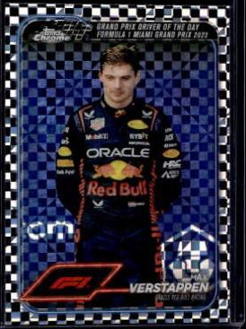 Max Verstappen [Checker Flag Refractor] #163