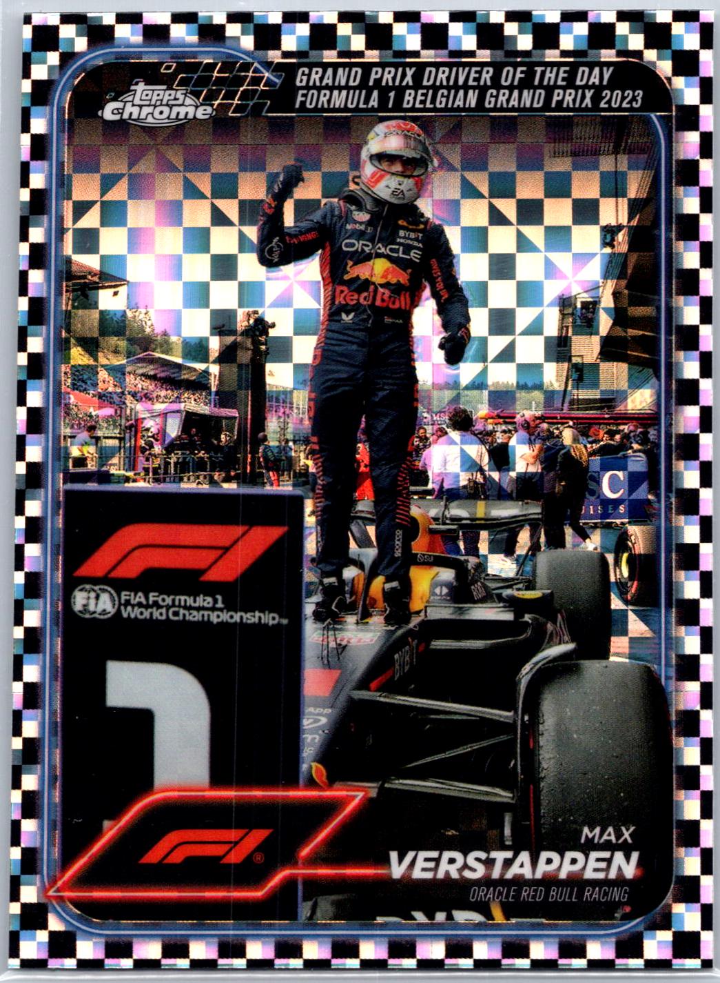Max Verstappen [Checker Flag Refractor] #170
