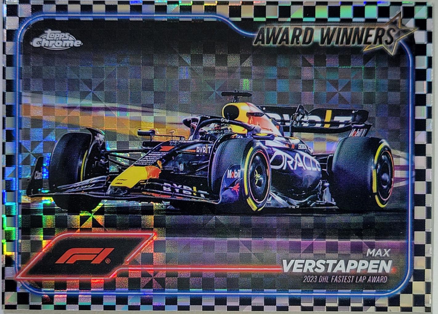 Max Verstappen [Checker Flag Refractor] #182