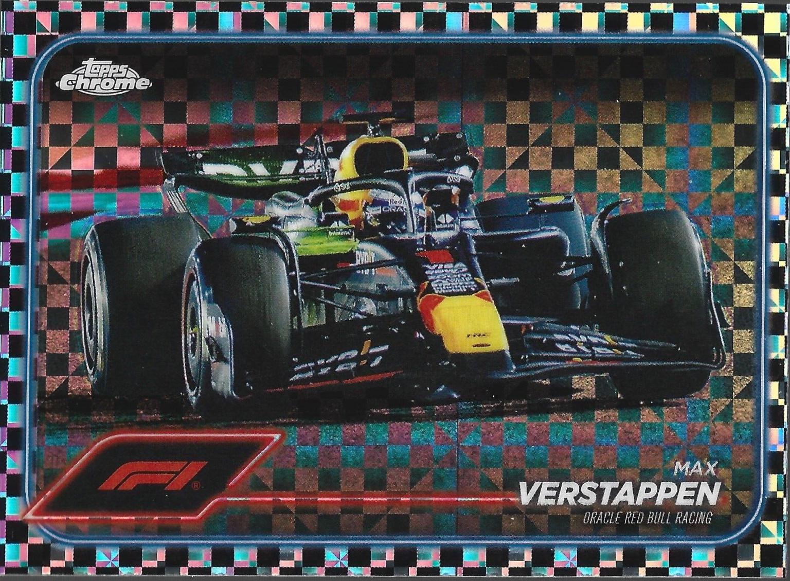 Max Verstappen [Checker Flag Refractor] #73