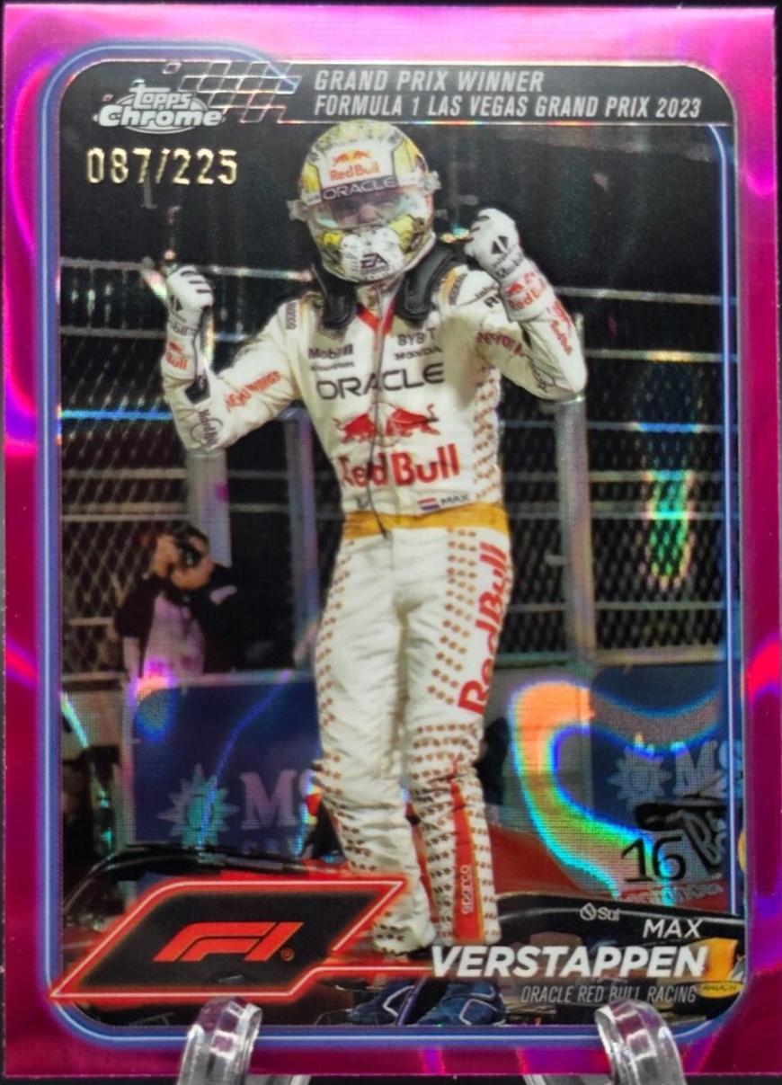 Max Verstappen [Fuchsia Lava Refractor] #145