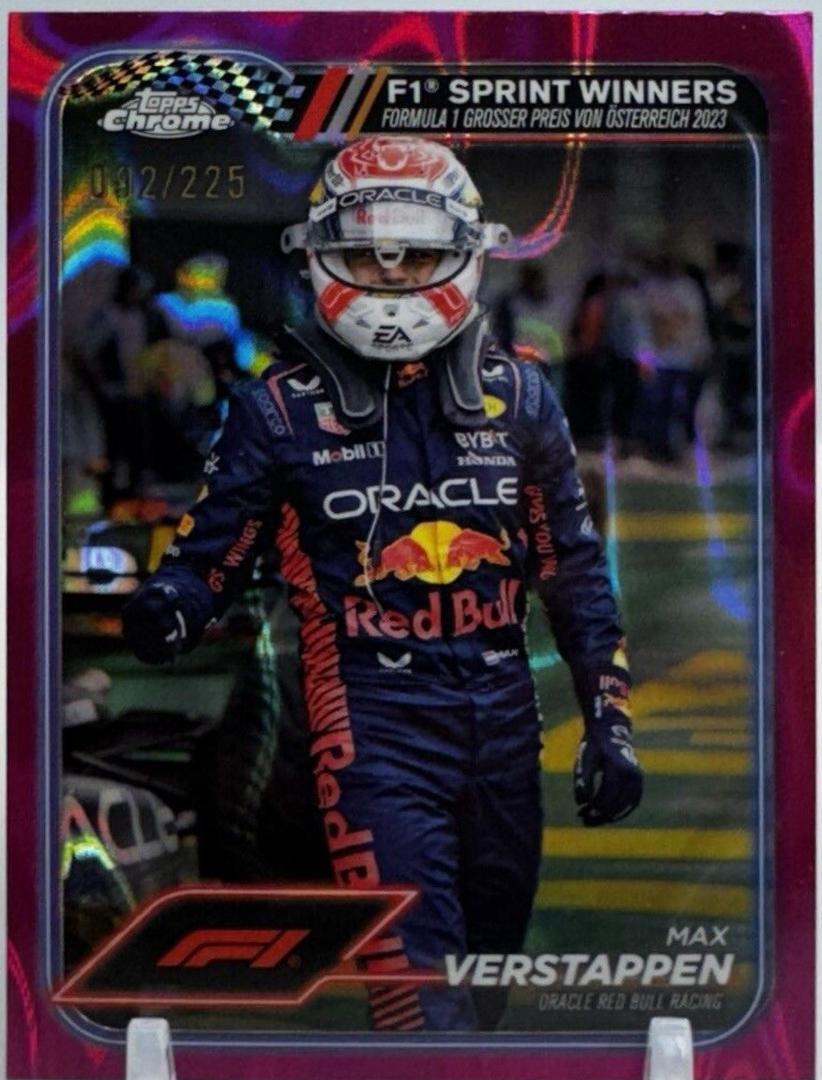 Max Verstappen [Fuchsia Lava Refractor] #149