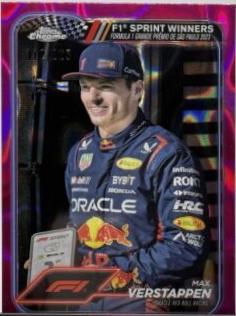 Max Verstappen [Fuchsia Lava Refractor] #153