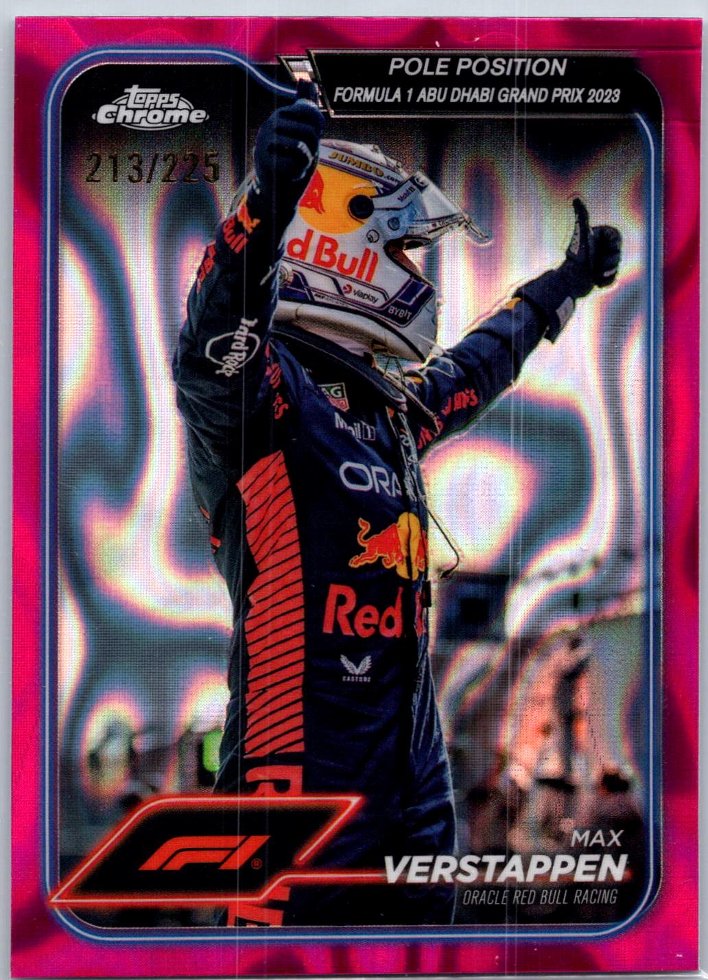 Max Verstappen [Fuchsia Lava Refractor] #154
