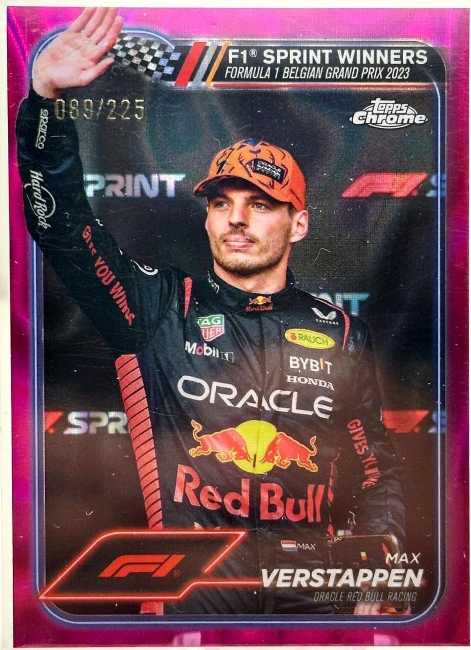 Max Verstappen [Fuchsia Lava Refractor] #170
