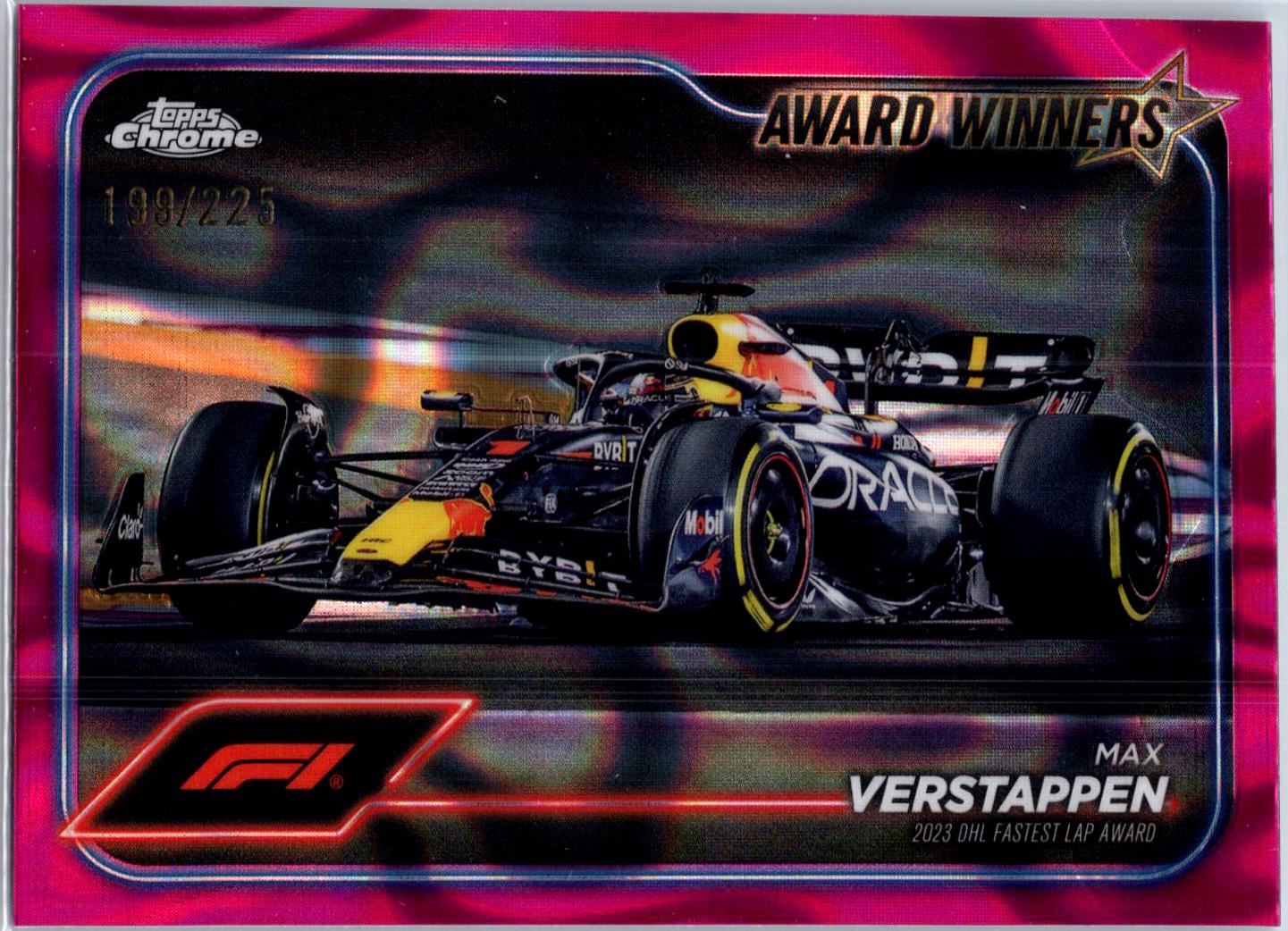 Max Verstappen [Fuchsia Lava Refractor] #182