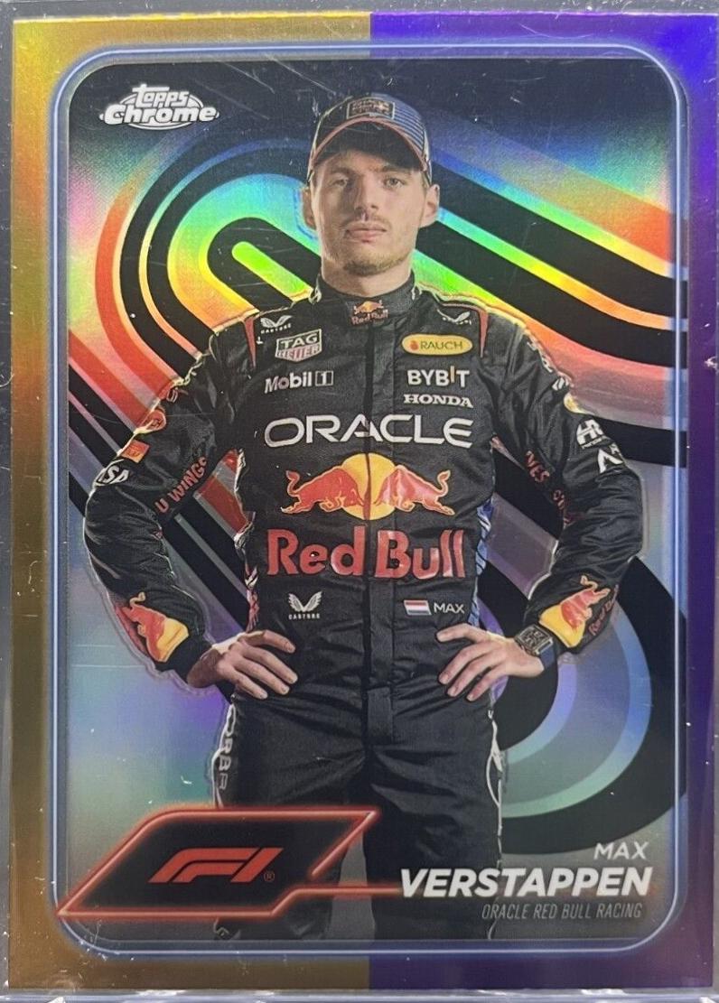 Max Verstappen [Gold Purple Refractor] #1