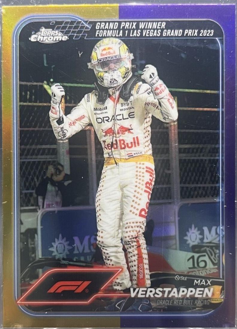 Max Verstappen [Gold Purple Refractor] #145